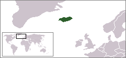 Location of Iceland