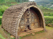 A Toda tribal hut.