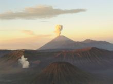 Mount Semeru and Mount Bromo, East Java: Indonesia's seismic and volcanic activity is among the world's highest