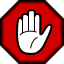 Image:Stop hand.svg