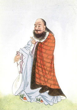 Laozi, from Myths and Legends of China (1922) by E.T.C. Werner