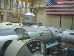 Internation Space Station mockup at Johnson Space Center in Houston, Texas