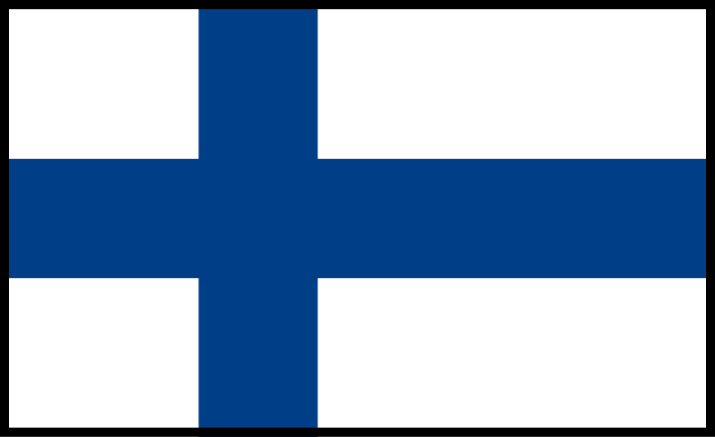 Image:Flag of Finland (bordered).svg - Wikipedia, the free