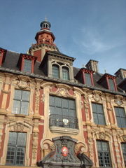 The façade of the 'Vieille Bourse' on the 'Grand Place