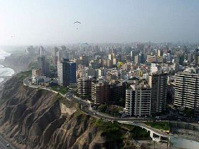 Miraflores aerial view.