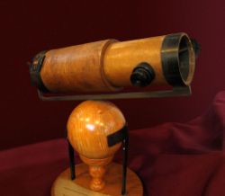 A replica of Newton's 6-inch reflecting telescope of 1672 for the Royal Society.