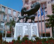 Monument in Ramat Gan commemorating the rebels hanged by the British.