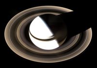 The rings of Saturn, as imaged by Cassini in 2007