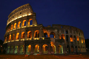 The Colosseum in Rome, perhaps the most enduring symbol of Italy