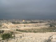 On Mount of Olives.