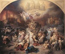 Destruction of Jerusalem by Titus (W. Kaulbach)