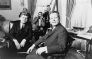 Kennedy meeting with West Berlin mayor Willy Brandt, March 1961