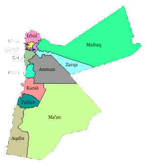 Governorates of Jordan