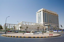 One of Amman's (Jordan's capital) hotels.