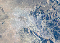 La Paz (NASA aerial view)