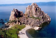 Lake Baikal, Russia - Olchon Island in Lake Baikal