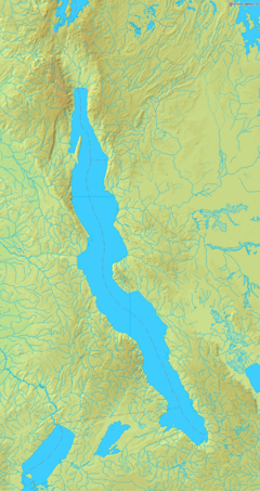 Lake Tanganyika - Map of Lake Tanganyika