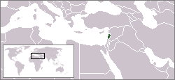 Location of Lebanon