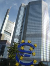 The European Central Bank in Frankfurt