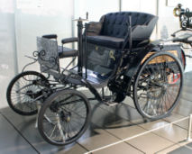 Karl Benz's "Velo" model (1894) - entered into the first automobile race