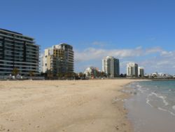 Port Phillip's many beaches are home to a wide range of recreational activities