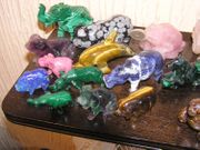 Gem animals. Click the picture to see a list of the minerals
