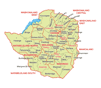 Administrative divisions of Zimbabwe