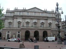 Teatro alla Scala, major opera house.