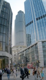 Bishopsgate, in the City of London.