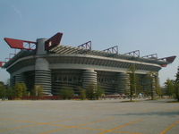 San Siro Stadium, one of Europe's biggest