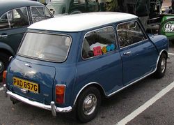 1968 Mk II Austin Mini Cooper.