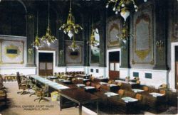 City council chambers around 1900