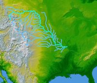 The Missouri River and its tributaries