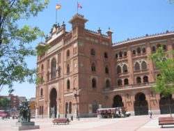 Las Ventas bullfighting ring façade