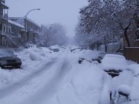 Winter in Montreal sometimes brings large amounts of snow.