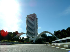 The Parliament building