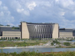 The Ministry of Finance building in Putrajaya
