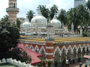 Masjid Jamek is one of the most recognizable mosques in Malaysia.