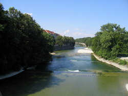 River Isar in Munich