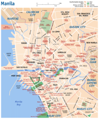 Map of Manila (click for  larger version)