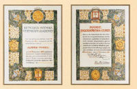 Maria Skłodowska Curie's Nobel Prize Diploma