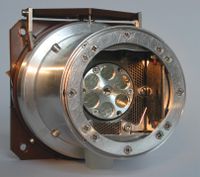 Alpha particle X-Ray Spectrometer (APXS) (Courtesy NASA/JPL-Caltech)