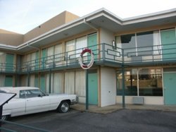 The Lorraine Motel, where Rev. King was assassinated, now the site of the National Civil Rights Museum