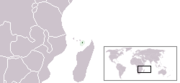 Mayotte is about 500 km from the coast of Africa