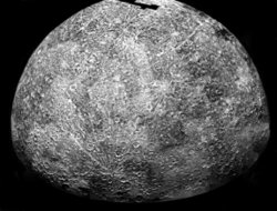 Mercury as imaged by the Mariner 10 spacecraft