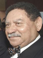 President of São Tomé and Príncipe, Fradique de Menezes.