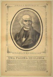 Miguel Hidalgo y Costilla, the father of the Mexican independence.