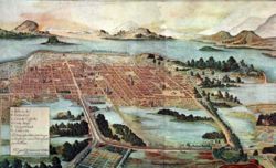 Mexico City in 1628