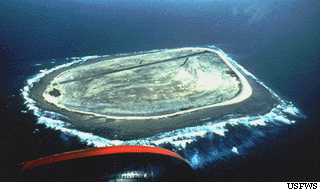 U.S. Fish & Wildlife Service Aerial View of Baker Island