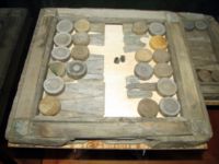 Game recovered from the Vasa, sunk in 1628